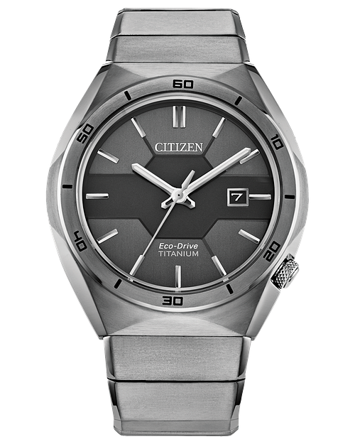 Super Titanium Armor Black Dial Super Titanium Bracelet AW1660 51H